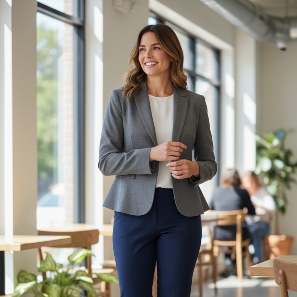 Worthington Gray Blazer